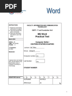 2024 Assignment 1 - Ms Word