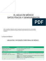02 El Agua en México Datos Físicos y Demográficos