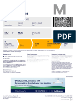 Boarding Pass: Chumburidze / Nino Ms 0032 Eco Light