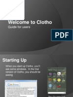 Clotho For Users