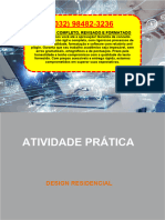 Resolução - (032 98482–3236) - Atividade Prática - Design Residencial