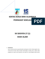 Kertas Kerja Baik Mini Olahraga