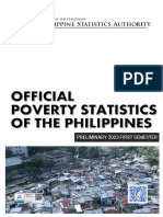 2023 1st Sem Official Poverty Statistics Report