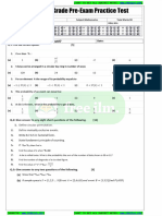 11th Maths Test Paper 7