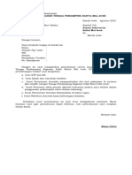 Contoh Formulir Dan Surat Baitulmal Aceh