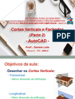 Aula 8 - Cortes e Fachadas-Parte2 AutoCAD MEA2129 2023