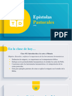 (2024) Epístolas Pastorales - Clase N02 - Introducción A La Carta A Filemón