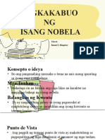 F Lit 105 - Pagkakabuo NG Isang Nobela