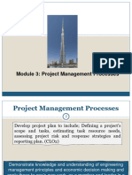 Module 3: Project Management Processes