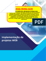 Resolução - (032) 98482-3236 - Roteiro de Aula Prática - Implementação de Projetos Web