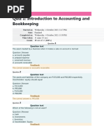 Bookkeeper Practice Test Guide | PDF | Debits And Credits | Financial ...