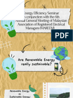 Slide Presentation Renewable Energy