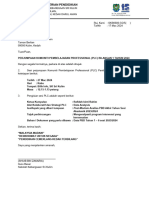 Surat Panggilan Aktiviti PLC - Data Analysis 1 sains