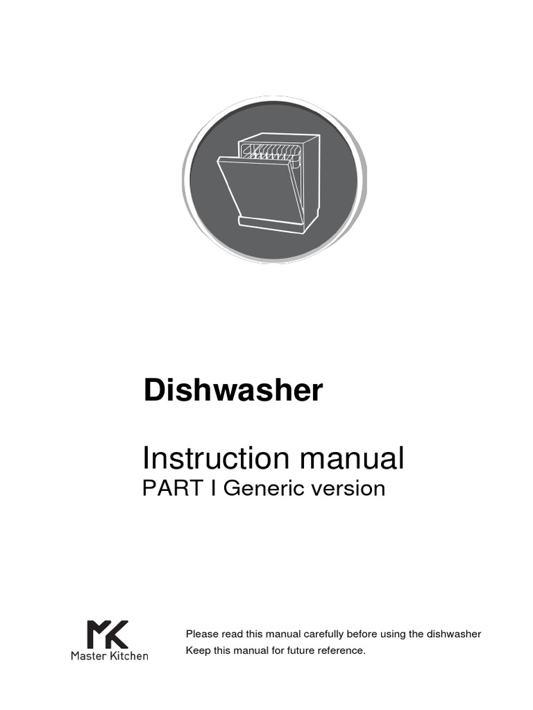 Dishwasher Instruction Manual Download Free PDF Dishwasher Ac