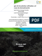 Tarea 3 - Origen de Las Plantas Cultivadas y El Proceso de Domesticación