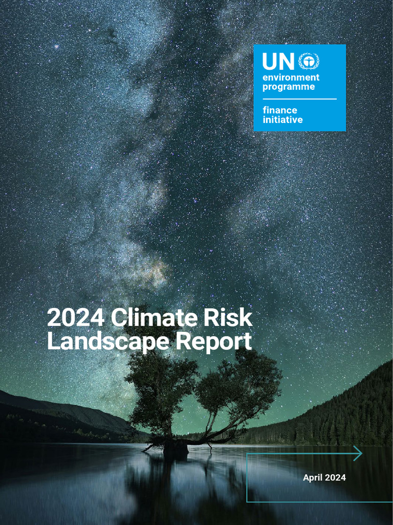 UNEP FI Climate Risk Landscape Report 2024 1712495815 | PDF | Risk ...