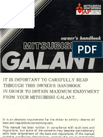 Mitsubishi Galant - Manual de Guantera
