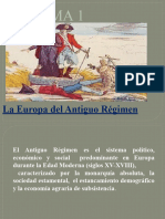 La Europa Del Antiguo Régimen