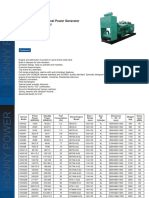 Honny Power Generator Datasheet HCM688