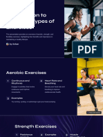 Introduction To Different Types of Exercises