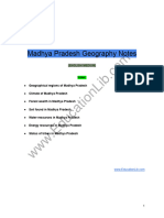 MP Geography English Medium Notes