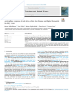 Acute Phase Response of Sole Ulcer, White Line Disease and Digital Dermatitis