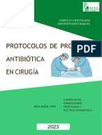 Profilaxis Antibiotica en Cirugia - 2023 1