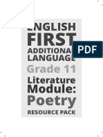 GR 11 Term 1 2019 EFAL Resource Pack Poetry