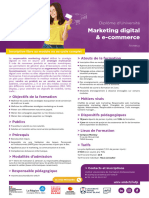 Formation Diplome Universitaire Marketing Digital Et e Commerce Formation Professionnelle Iufp Usmb