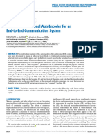 Innovative Variational AutoEncoder For An End-To-End Communication System