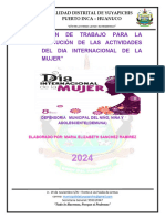 Plan de Trabajo 08 de Marzo 2024