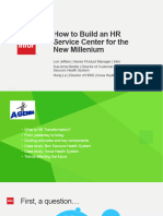 How To Build An HR Service Center For The New Millenium