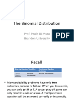 Binomial Distribution Y With Examples