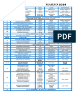 AGENDA MARZO