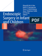 Endoscopic Surgery in Infants and Children