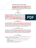 Contrato individual de trabajo AGROPECUARIA DEL JARALITO