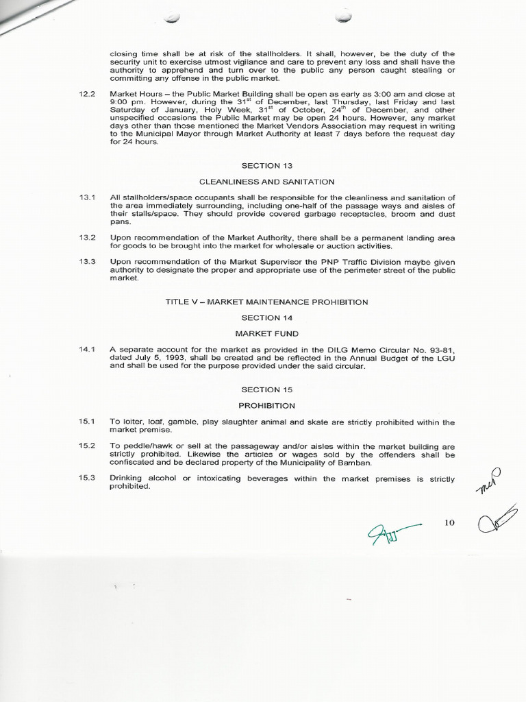Ord-2006-04 Enacting The Public Market Code of The Municipality of ...