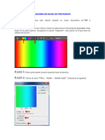 SEM 1 - ARCOIRIS DE RAYAS EN PHOTOSHOP