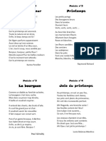 Poesies Printemps 2