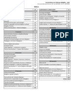 Matriz 2 Lic. Ciencias Da Religiao