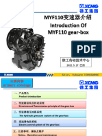 Backhoe loader gearbox