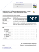 Application of SWAT Hydrological Model For Assessing Water Availability