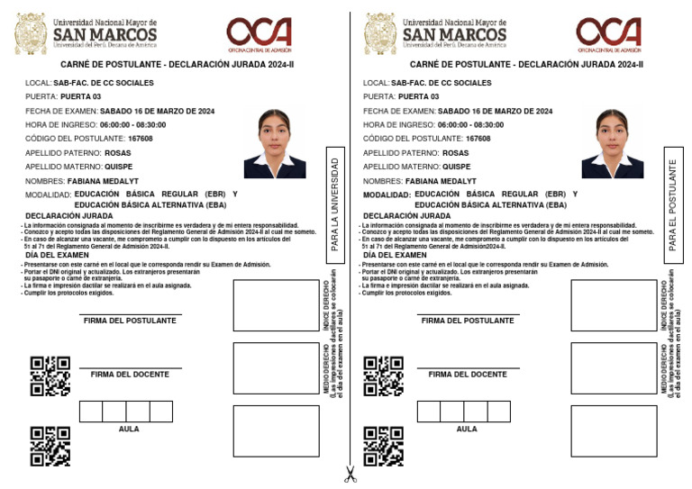 Declaracion Jurada | PDF | Documento de identidad | Gobierno y personalidad