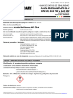 29. FICHA DE DATOS DE SEGURIDAD ACEITE MULTITRASN API GL 4