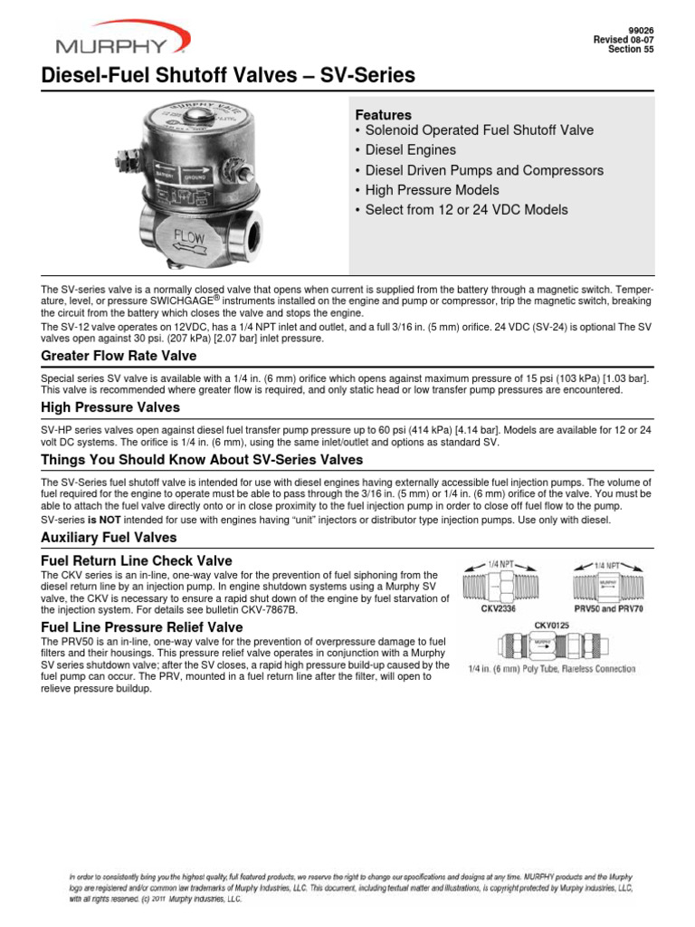 99026-SV Valve-B | PDF | Valve | Diesel Engine