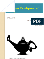History and Development of Nursing - PPTX 2022 (K