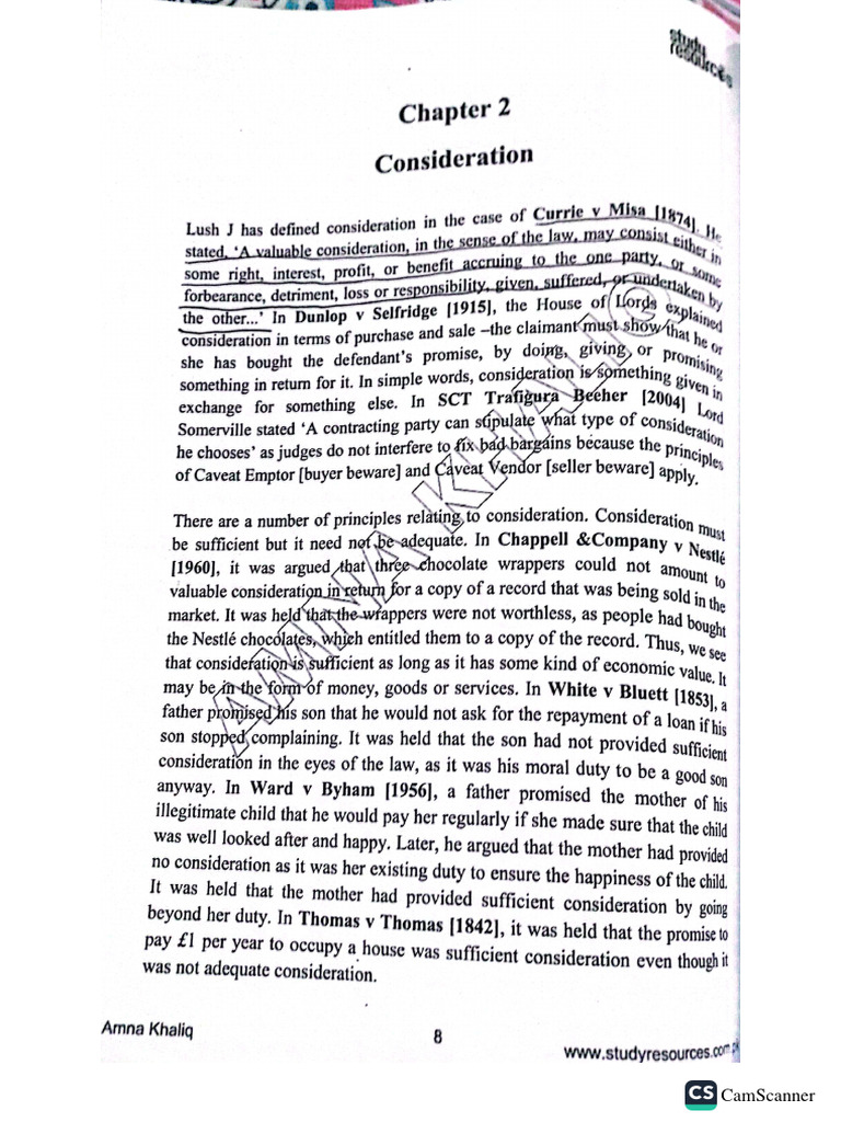 Consideration pdf