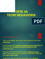 Topik4a Teori Behavior