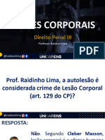 Lesões Corporais