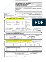 SOLICITUD DE CFE